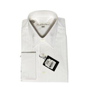 Robert Talbott Protocol Pleaded Tuxedo Shirt NWT - 16x34